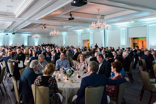 Dinner with industry peers
